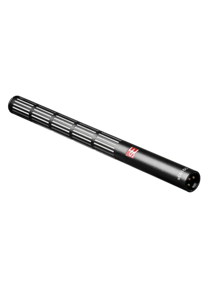 se electronics se6160 supercardioid shotgun condenser microphone Micrófono de condensador sE Electronics sE6160 vista lateral