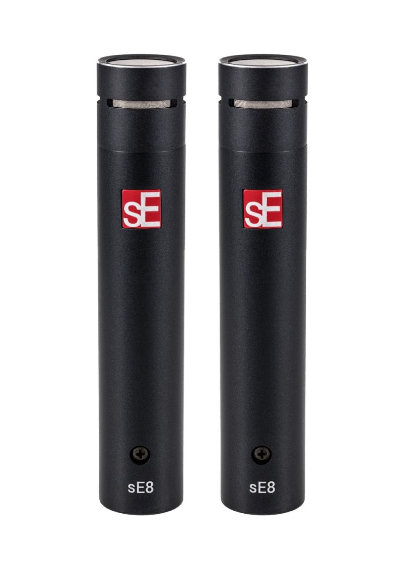 Micrófonos sE Electronics sE8-PAIR-U vista frontal del par