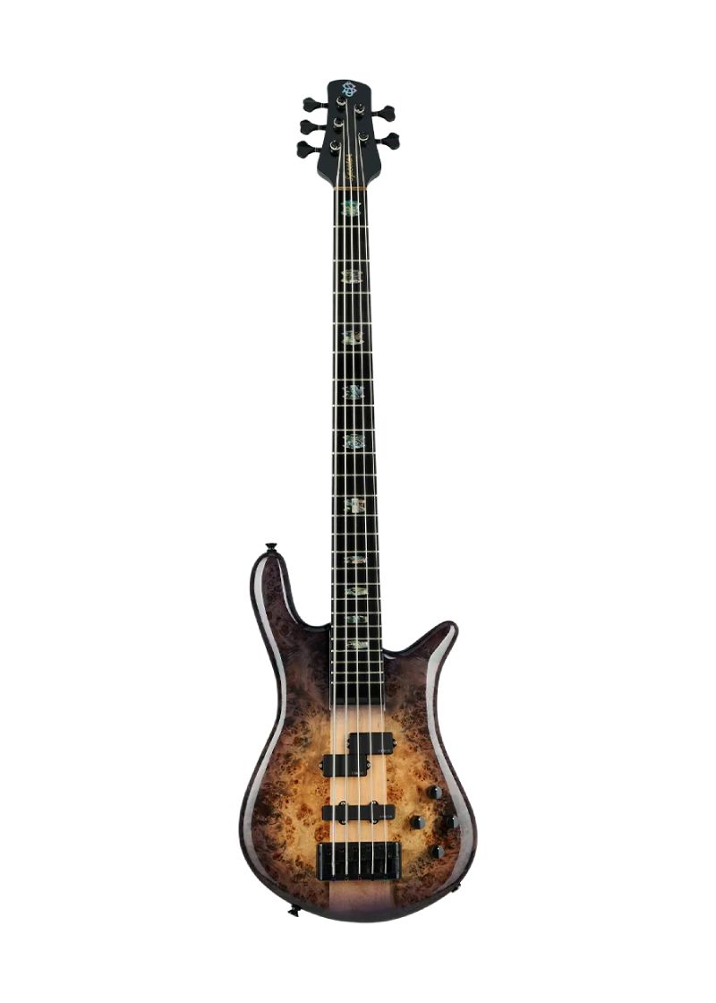 Bajo eléctrico Spector Euro 5 CST vista frontal Natural Violet Burst Gloss