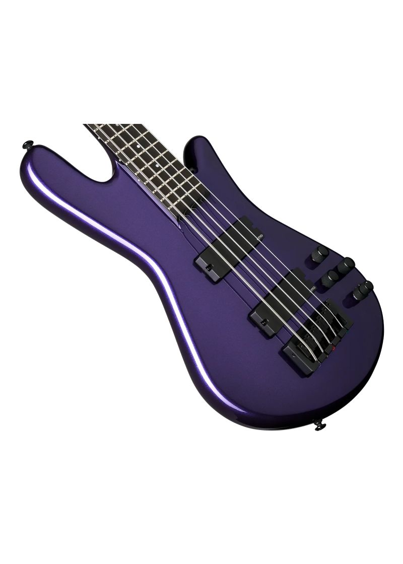 spector ns ethos hp 5 plum crazy gloss electric bass Bajo eléctrico Spector NS Ethos HP 5 Plum Crazy Gloss vista lateral