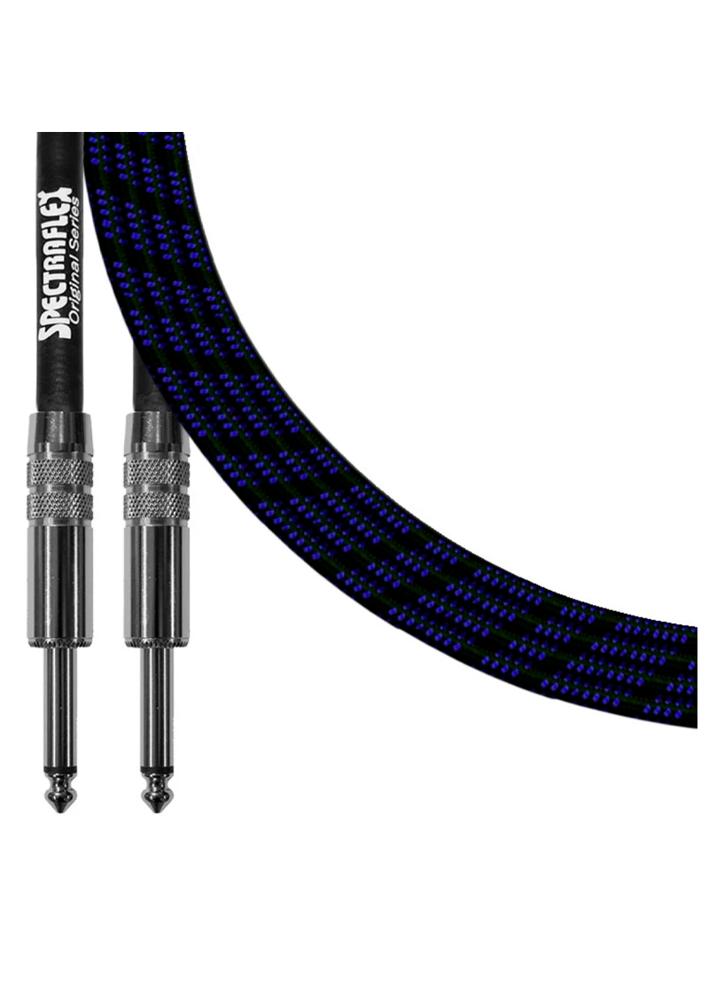 Cable Spectraflex Original Braided Dual Straight 4Dot de 3 metros detalle del patrón trenzado